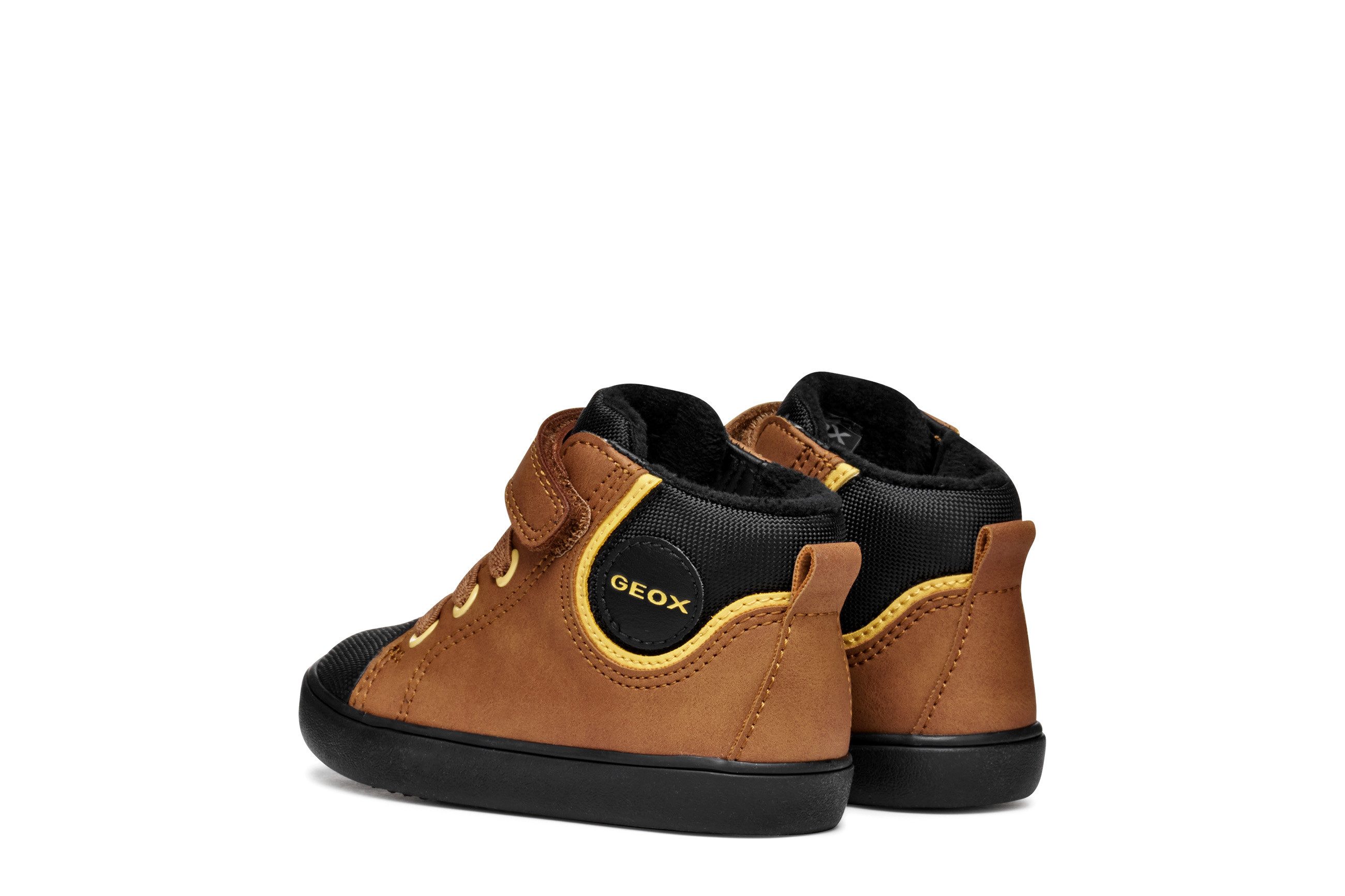 Geox B GISLI BOY Lauflernschuh Winterboots mit Klettverschluss, Größenschablone zum Download