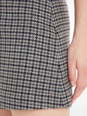 Tommy Hilfiger A-Linien-Rock WOOL CHECK MINI SKIRT Webrock im Stil der 90er Jahre