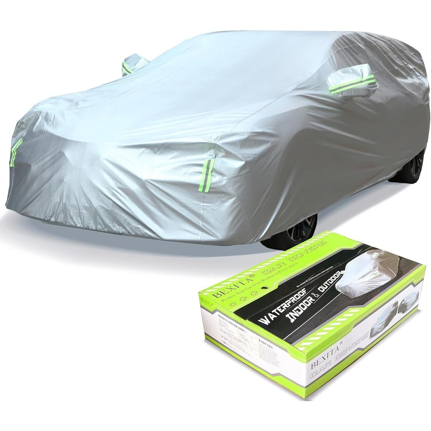 LuxusKollektion Autoplane Autoabdeckung Wasserdicht UV Schutz Regen Schnee XL Vollgarage Wagon