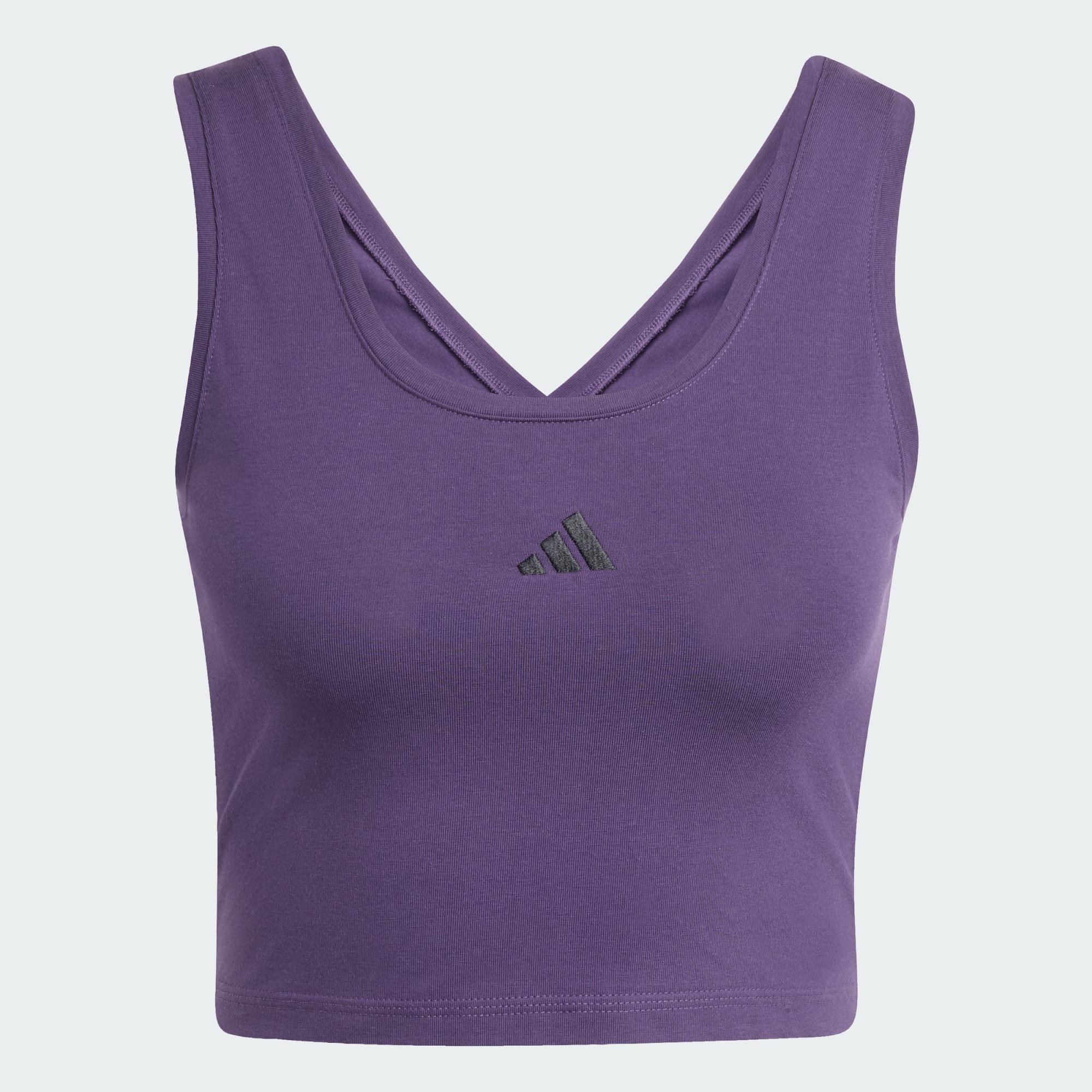 adidas Sportswear Tanktop ESSENTIALS SMALL LOGO COTTON LIFESTYLE TANKTOP (1-tlg)