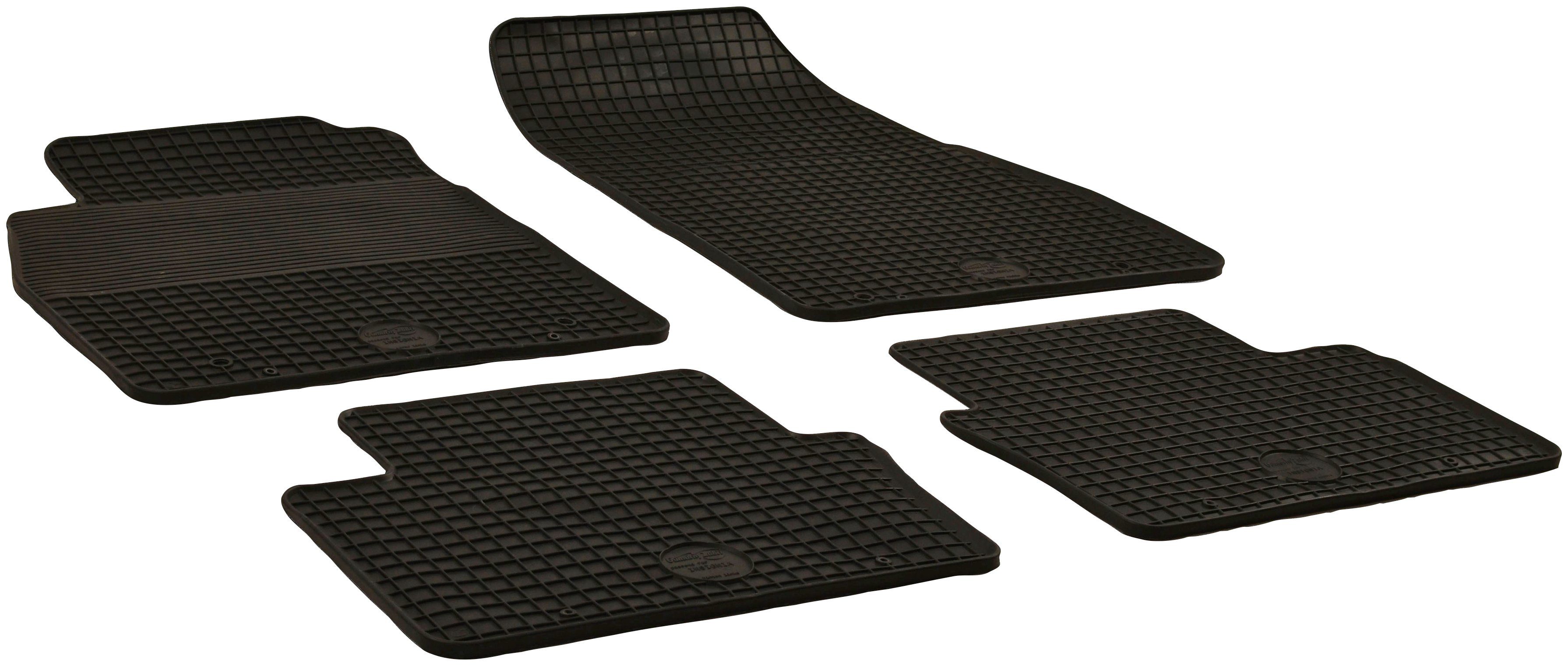 WALSER Passform-Fußmatten (4 St), für Opel Insignia Kombi, Schrägheck, Stufenheck, für Opel Insignia A (G09) 07/2008-2013 | Automatten