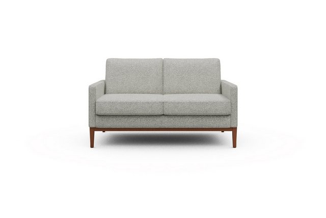 moebelfaktor Sofa Bodo 2-Sitzer, Retro-Design, elegante Linien, stabile Hol günstig online kaufen