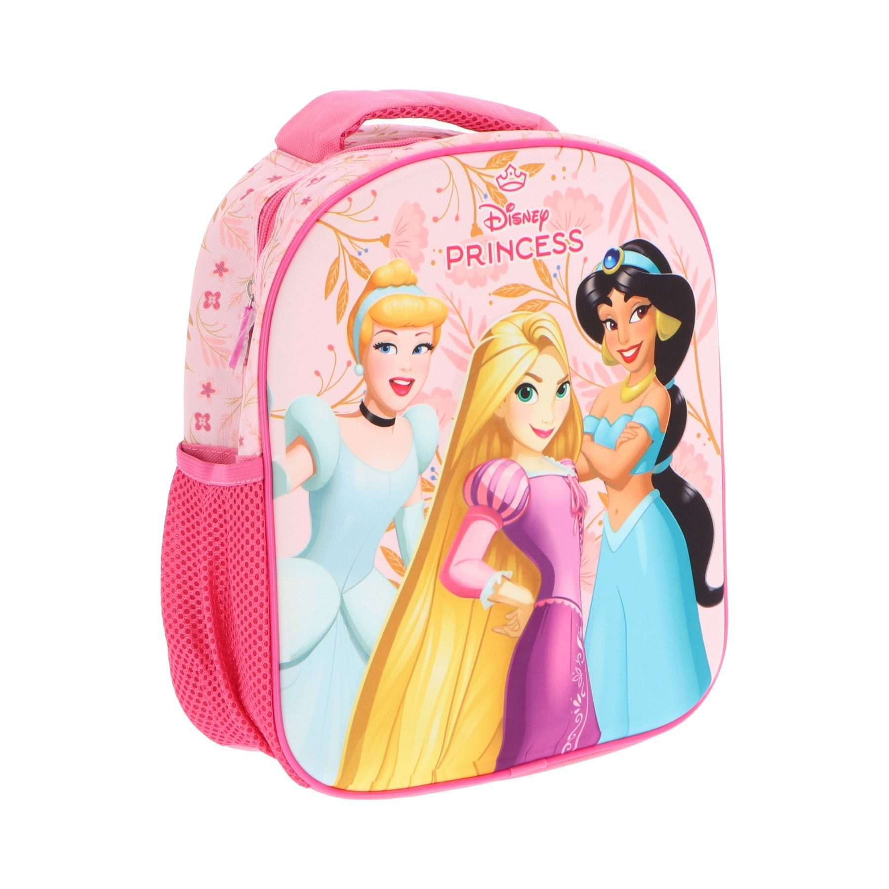 Textiel Trade B.V. Rucksack Disney Princess 3D Design Praktische Schultasche