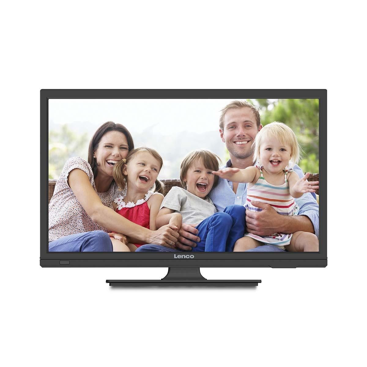 Lenco LED-19EXHDBK LED-Fernseher (19 Zoll LED Full HD Fernseher, Triple Tuner, HDMI & USB)
