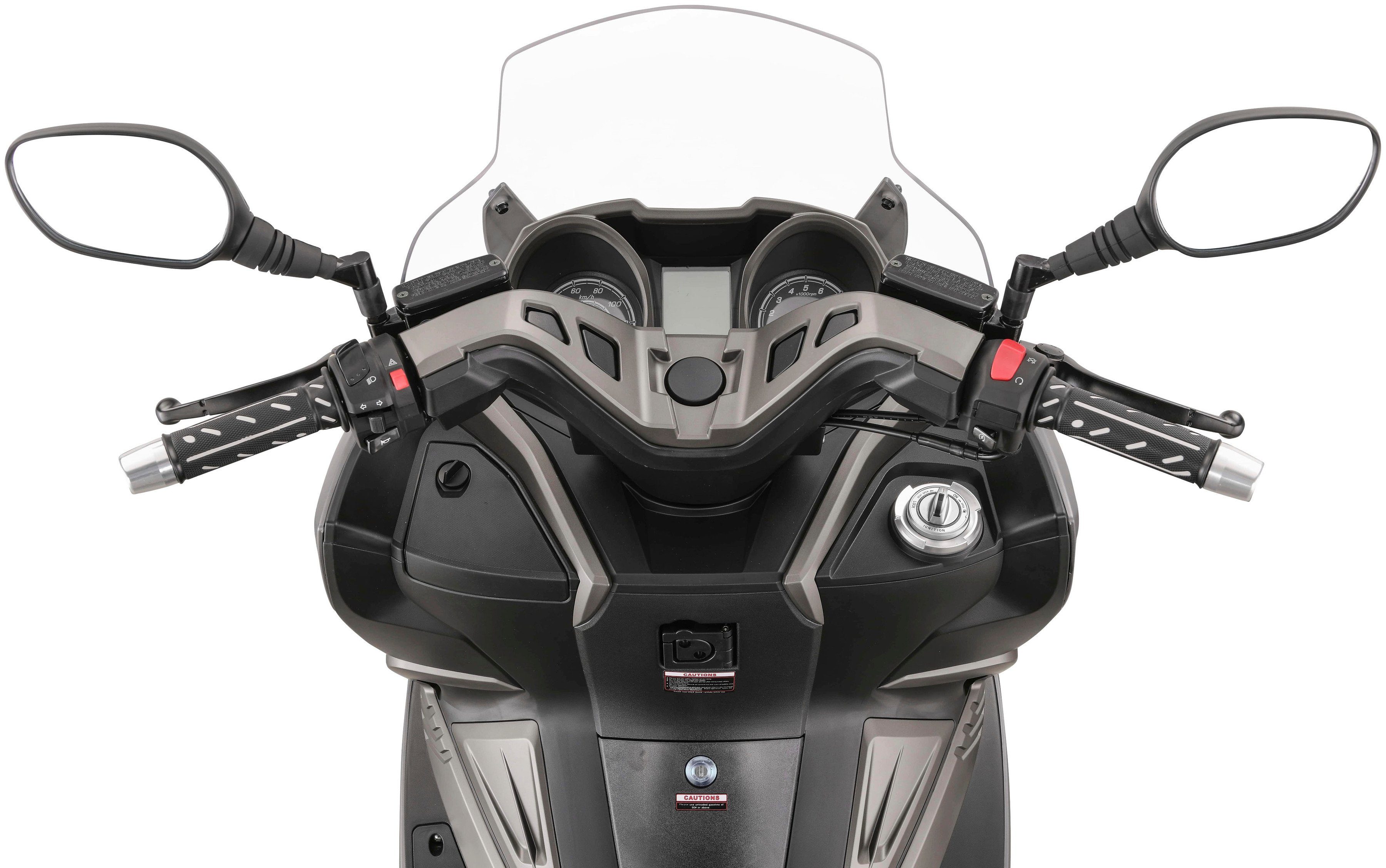 Alpha Motors Motorroller Sport Cruiser 22, 125 ccm, 95 km/h, Euro 5+, (Spar-Set, mit Topcase), mit Lenkerschloss