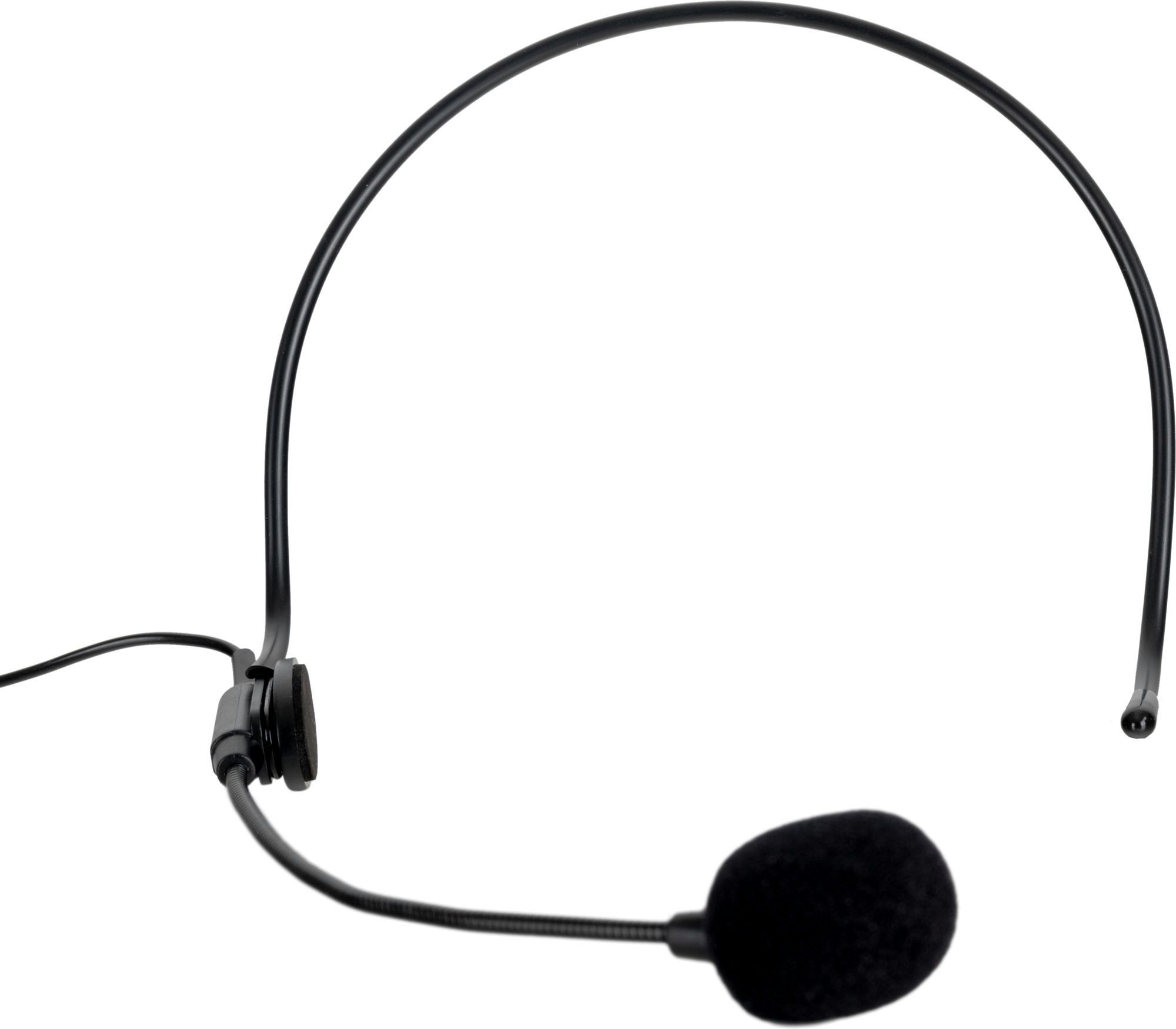 Pronomic SDH-100 Silent Guide Headset-Mikrofon Funk-Kopfhörer (Sehr leichtes Nackenmikrofon, UHF Funk, inklusive Windschutz)