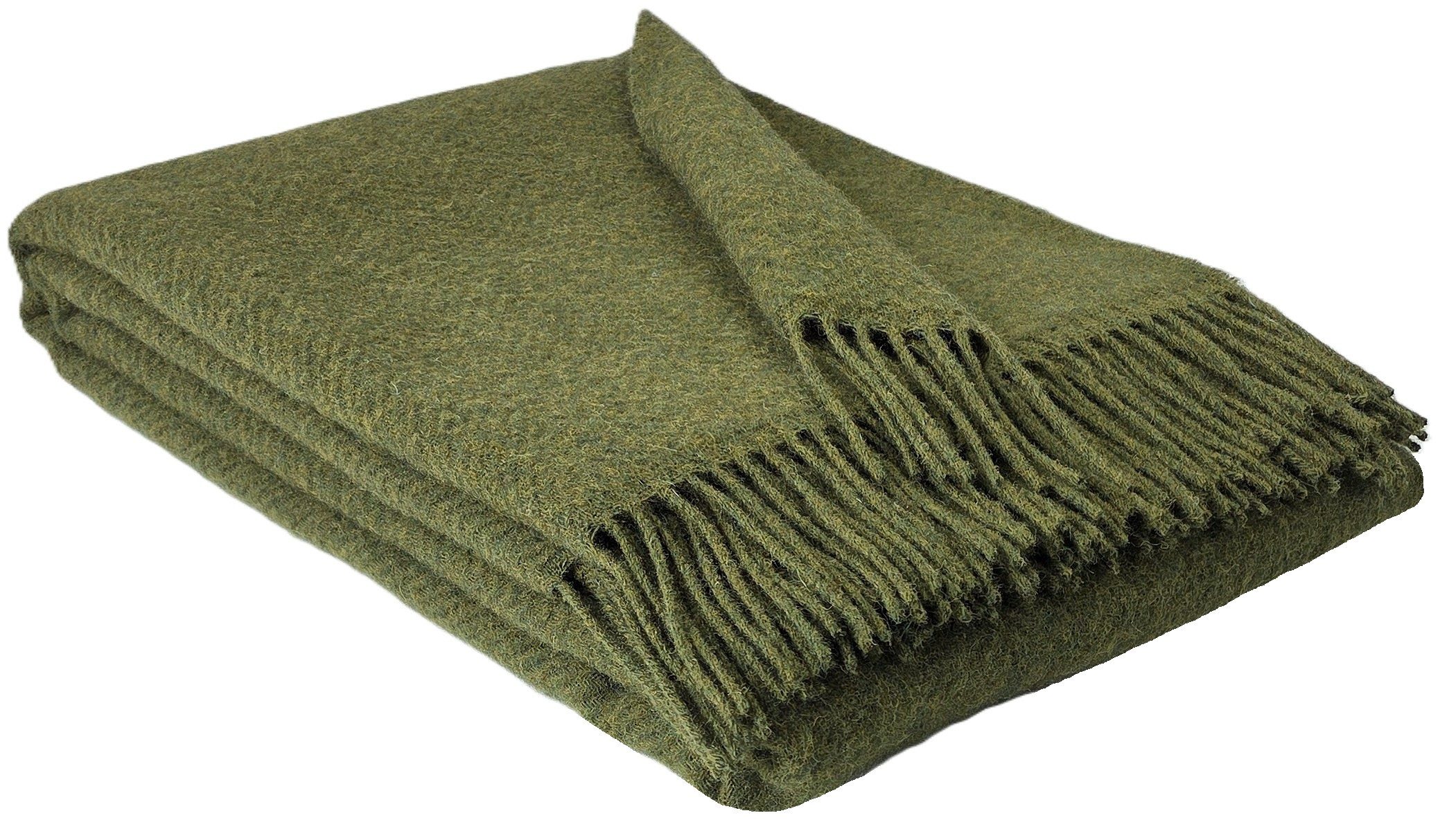 Wolldecke "TIROL M" 100 % Wolle, 140 x 200 cm in versch. Farben, STTS