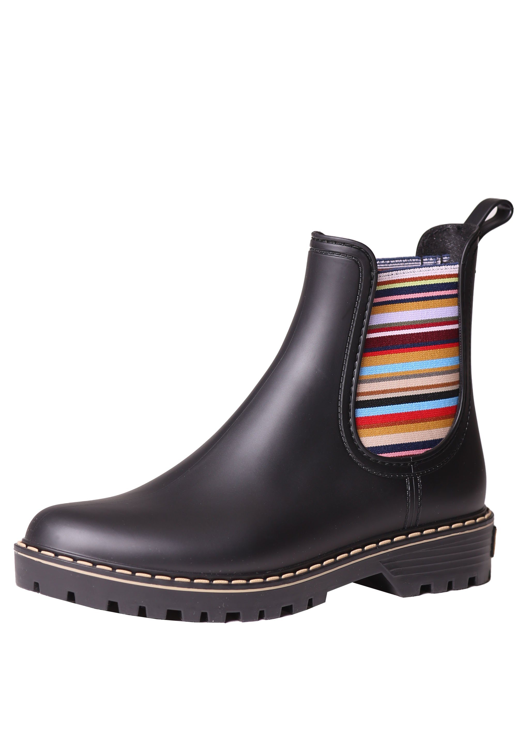 Toni Pons CORBIN Gummistiefel mit gestreiften Einsätzen
