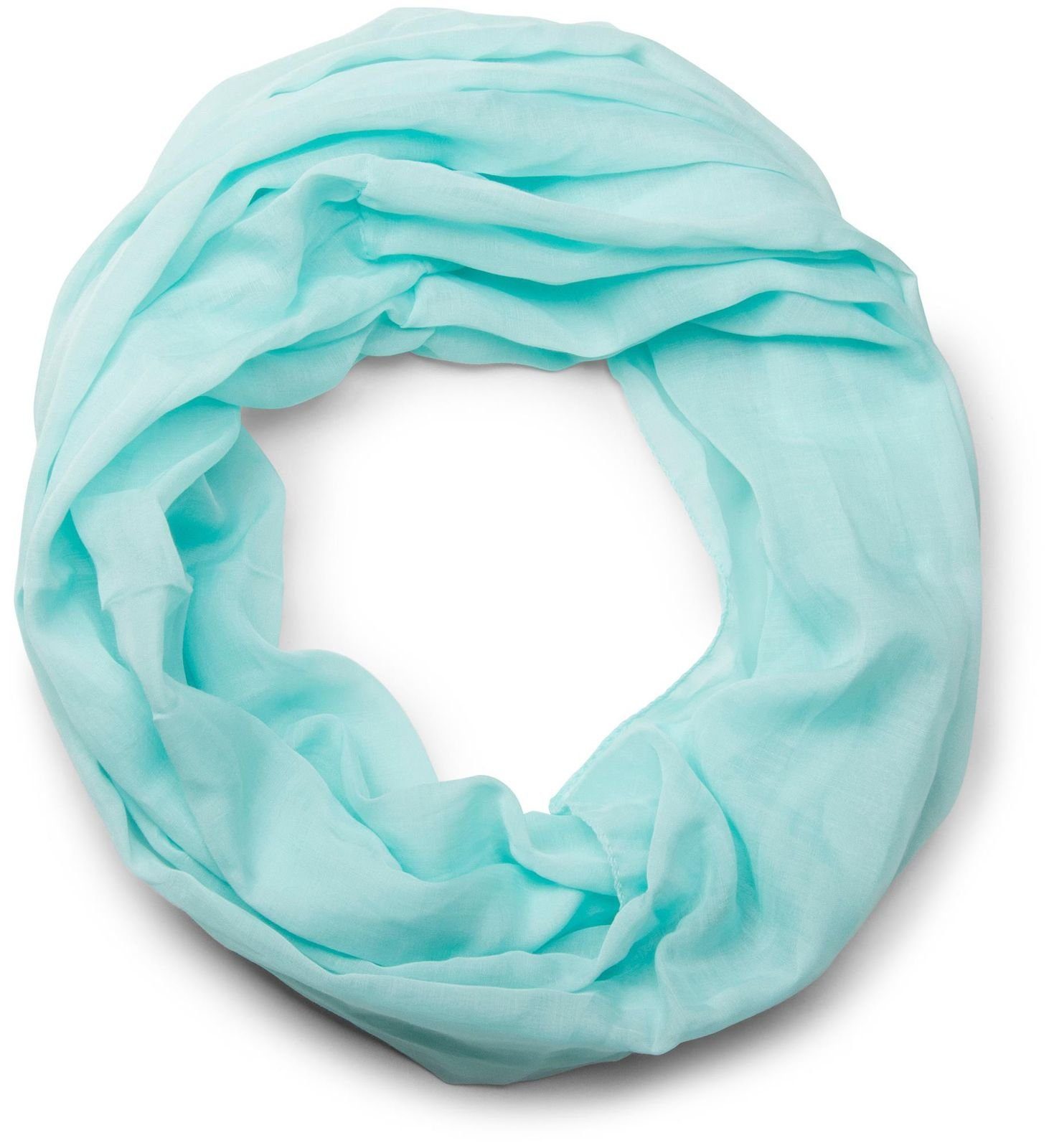 styleBREAKER Loop Seidiger unifarbener Loop, (1-St) günstig online kaufen