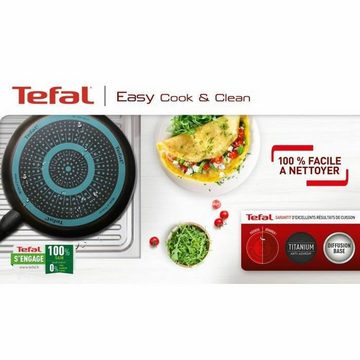 Tefal Kochtopf Tefal Kasserolle B5544602 Schwarz Aluminium Glas Ø 24 cm Antihaft