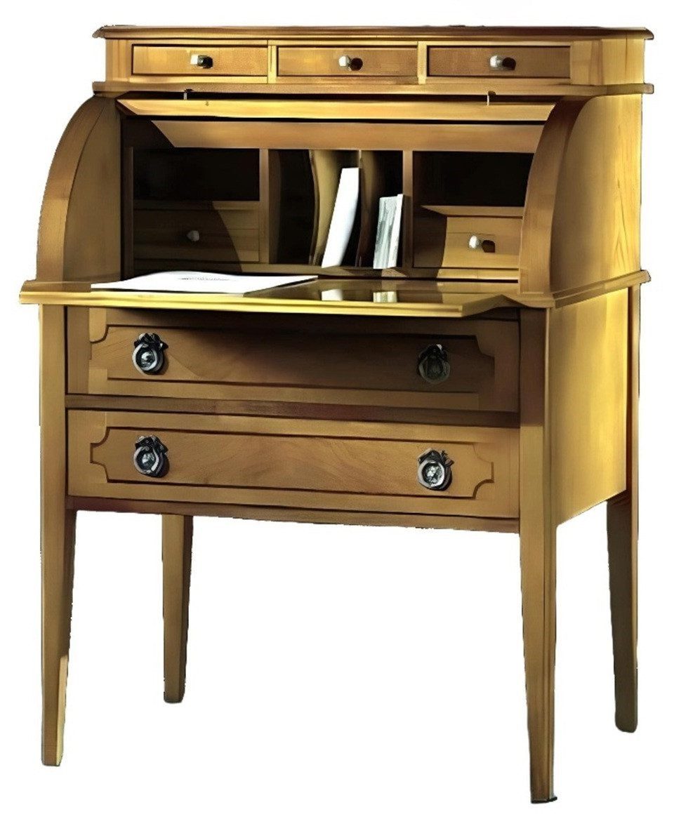 Xlmoebel Sekretär Italienische Schreibtisch-Kommode aus Holz mit elegantem Design (1 St., Sekretaer Tisch), Hergestellt in Italy