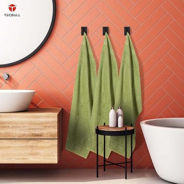 TECBULL Handtuchklemme Towel Clamps Edelstahl Handtuchhalter Handtuchhaken ohne Bohren, Geschirrtuchhalter, Küchentuchhalter, Spültuchhalter, selbstklebend