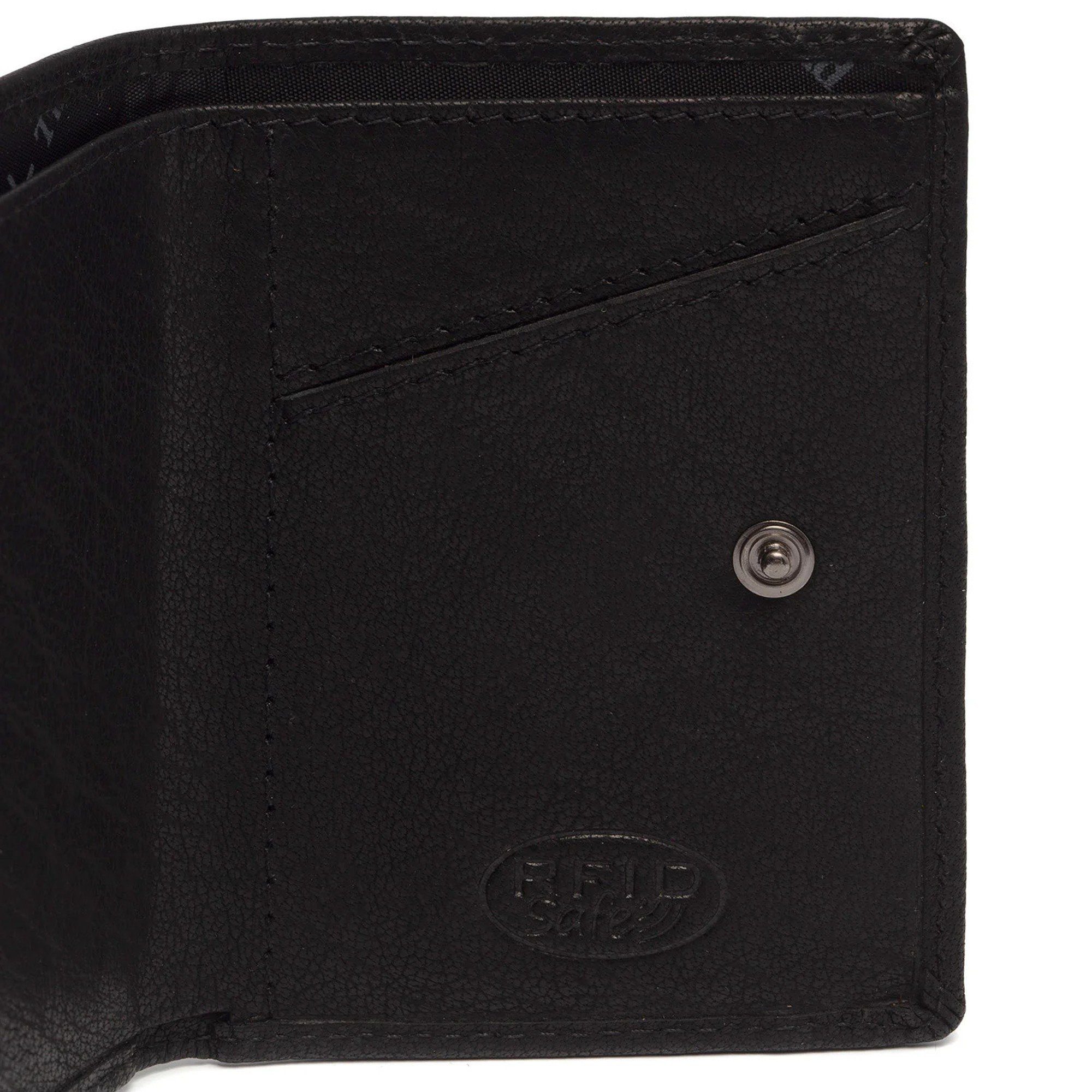 The Chesterfield Brand 6cc Paris Geldbörse (1-tlg) black RFID 10 Kreditkartenetui - cm