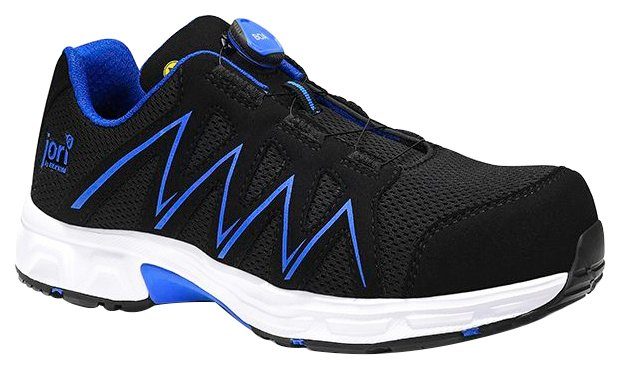 Jori jo_SPEEDY BOA® black-blue Low ESD S1P Sicherheitsschuh