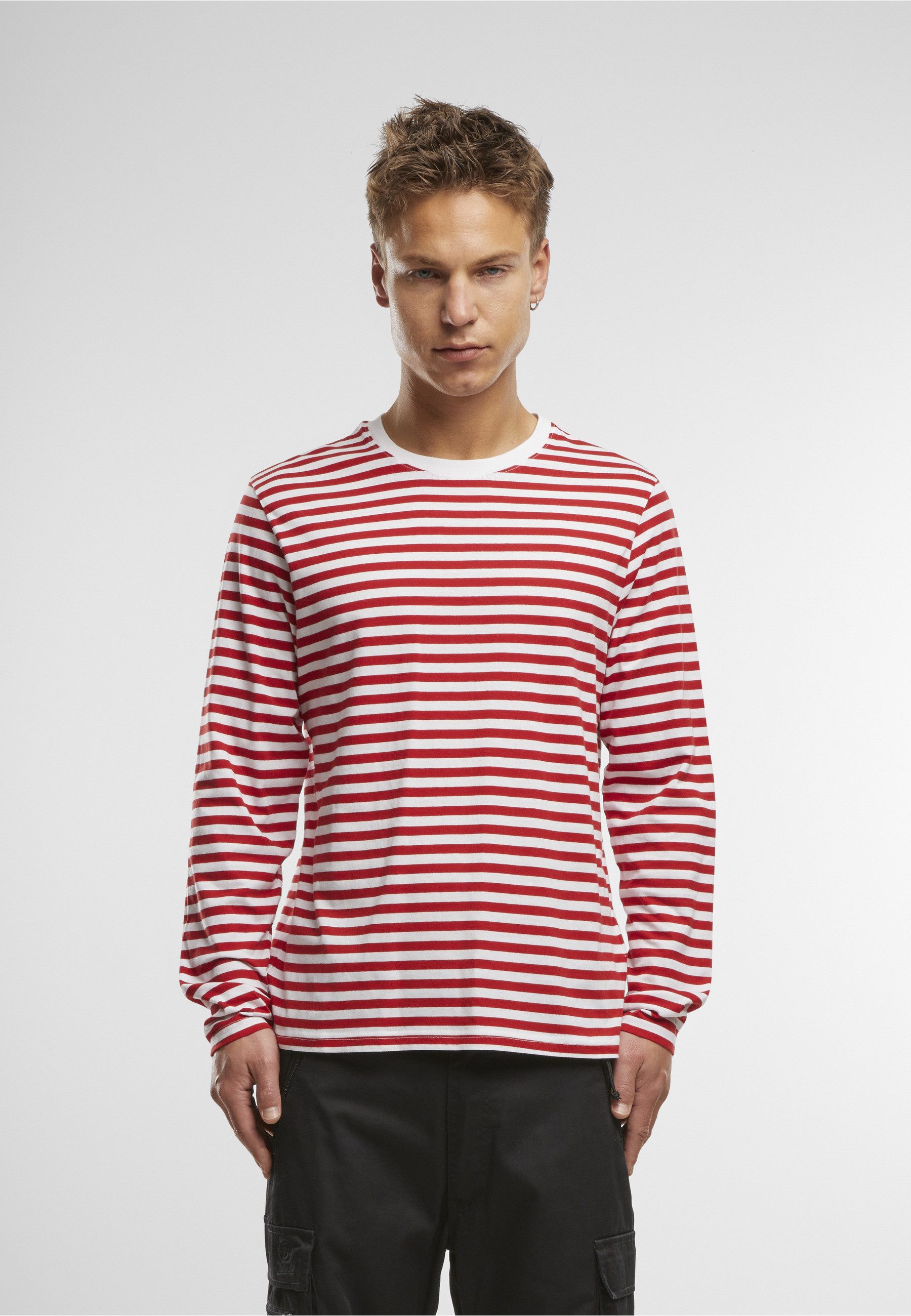 Brandit T-Shirt Brandit Jerseyshirt Stripe longsleeve (1-tlg)
