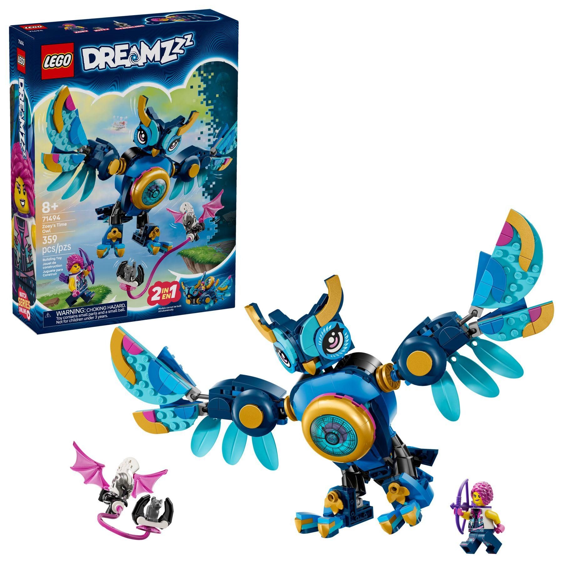 LEGO® DREAMZzz Zoeys Zeiteule 71494 Konstruktions-Spielset, (359 St), 359-teiliges LEGO Bauset