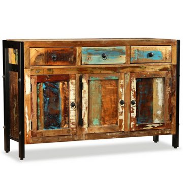 vidaXL Anrichte Sideboard Recyceltes Massivholz 120 x 35 x 76 cm