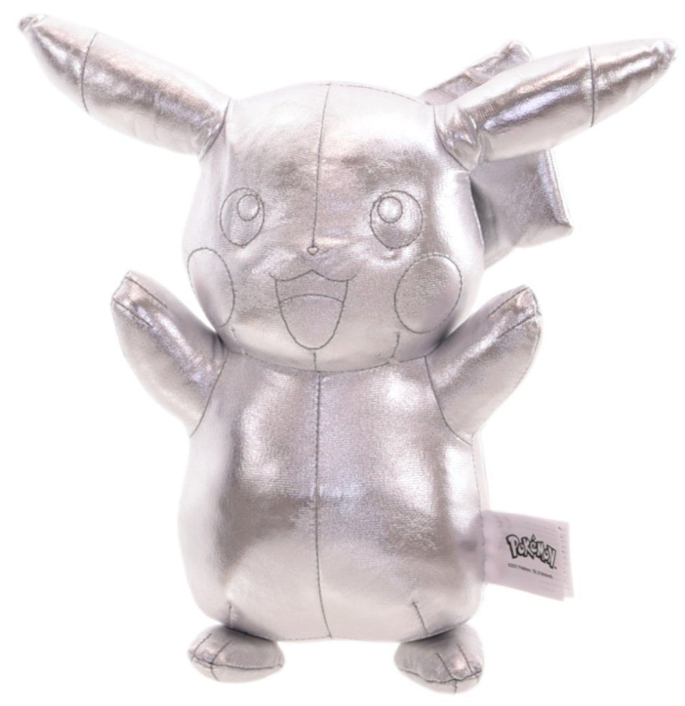 Jazwares Kuscheltier Pikachu Jubiläum Select (silber, 30cm)