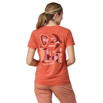 Patagonia T-Shirt Patagonia Damen T-Shirt Cap Cool Daily Graphic Shirt - Lands