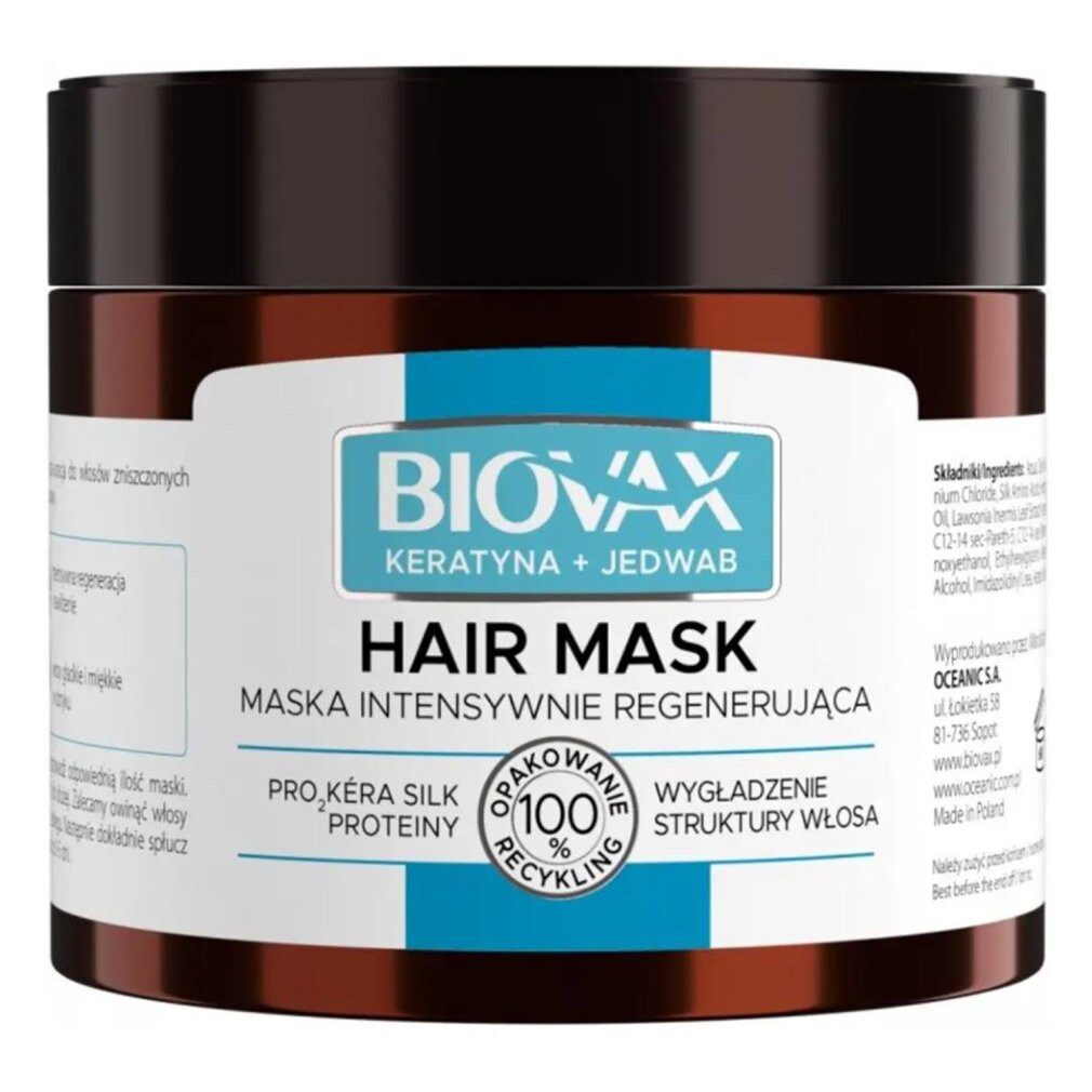 LBIOTICA BIOVAX Haarmaske L'Biotica L'Biotica Biovax Keratin-Silk Hair Mask