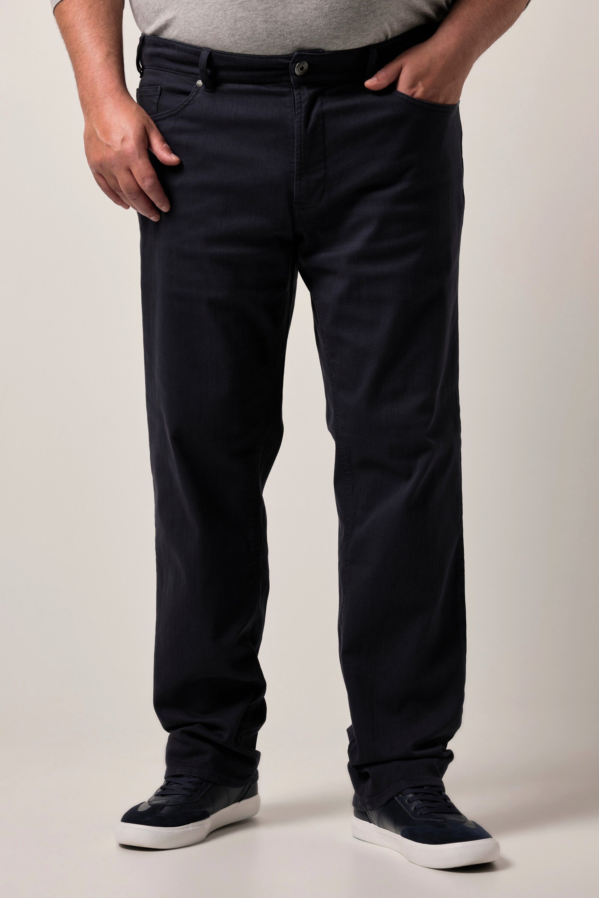 Men Plus 5-Pocket-Jeans Men+ Color-Jeans Denim günstig online kaufen