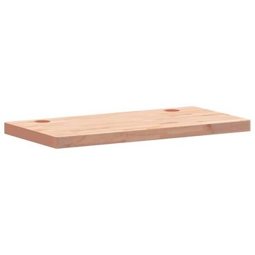 vidaXL Schreibtisch Schreibtischplatte 110x55x4 cm Massivholz Buche