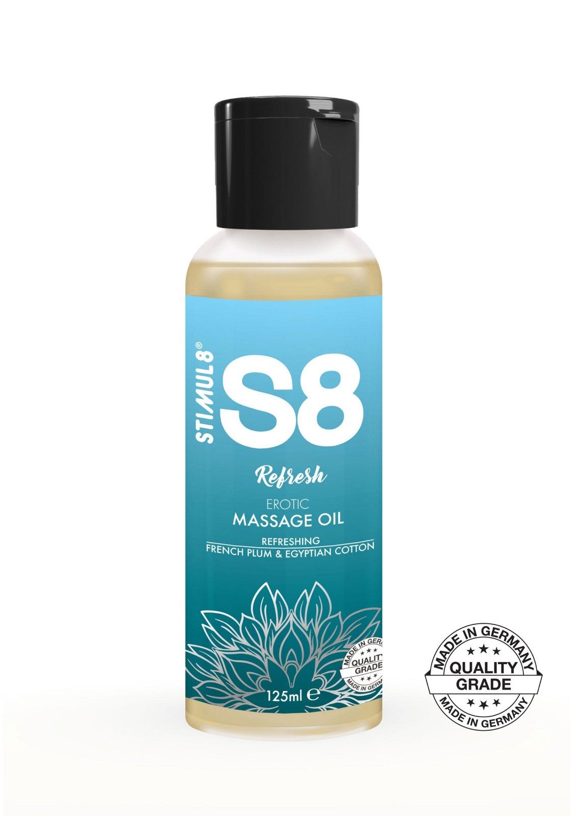 Gleit- & Massageöl 125 ml - Stimul8 S8 - S8 Massage Oil 125ml - -