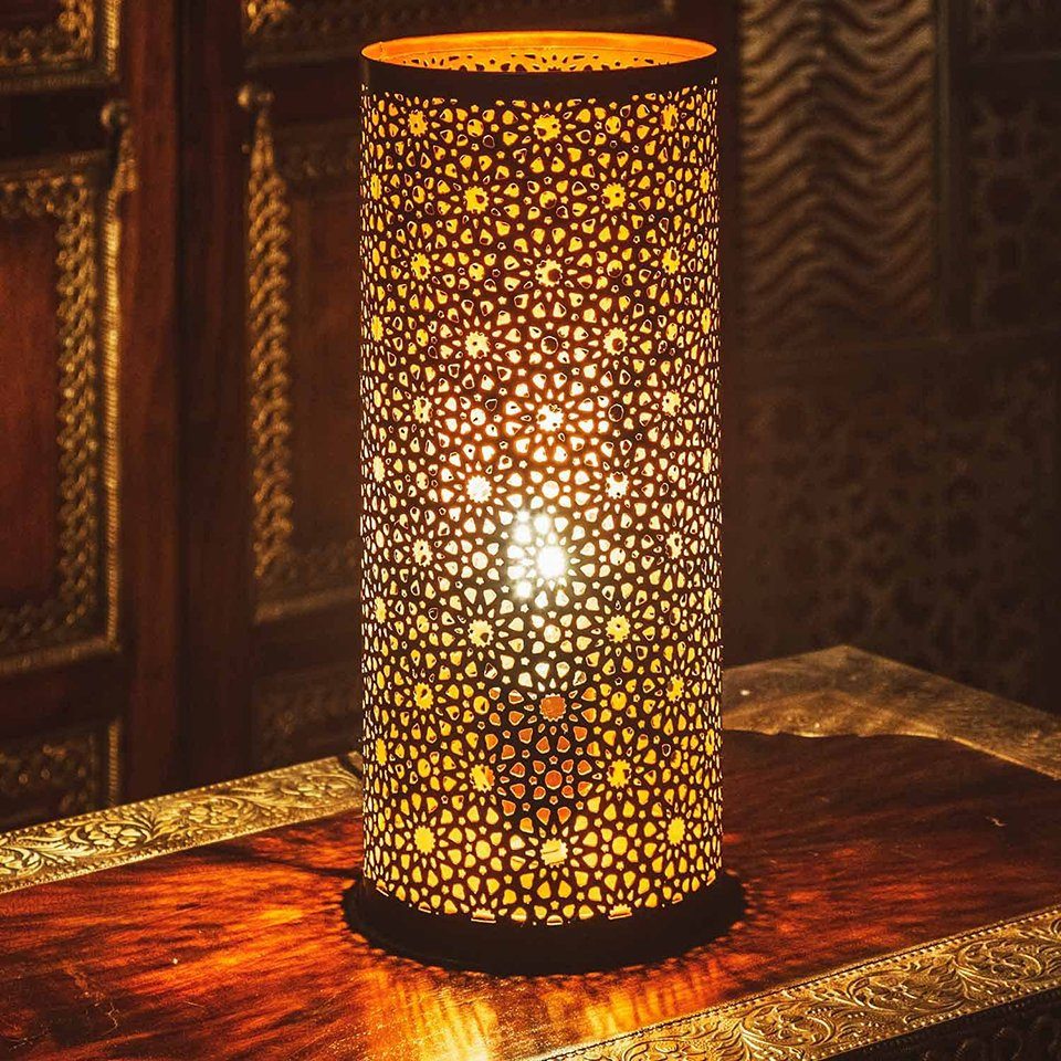 Marrakesch Orient & Mediterran Interior Stehlampe Orientalische Tischlampe Lampe Naziha, Marokkanische Stehleuchte