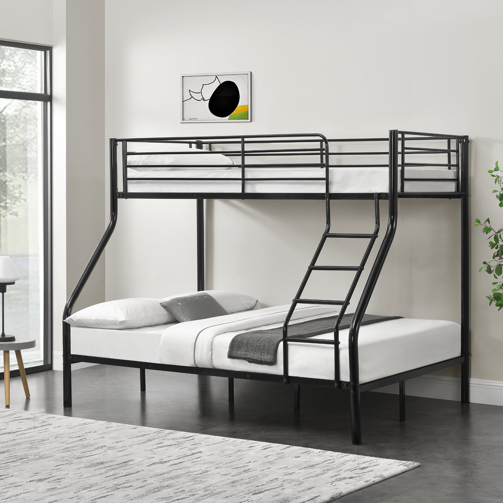 neu.haus Etagenbett, »Sortland« Bettgestell 200x140/90cm Metall günstig online kaufen
