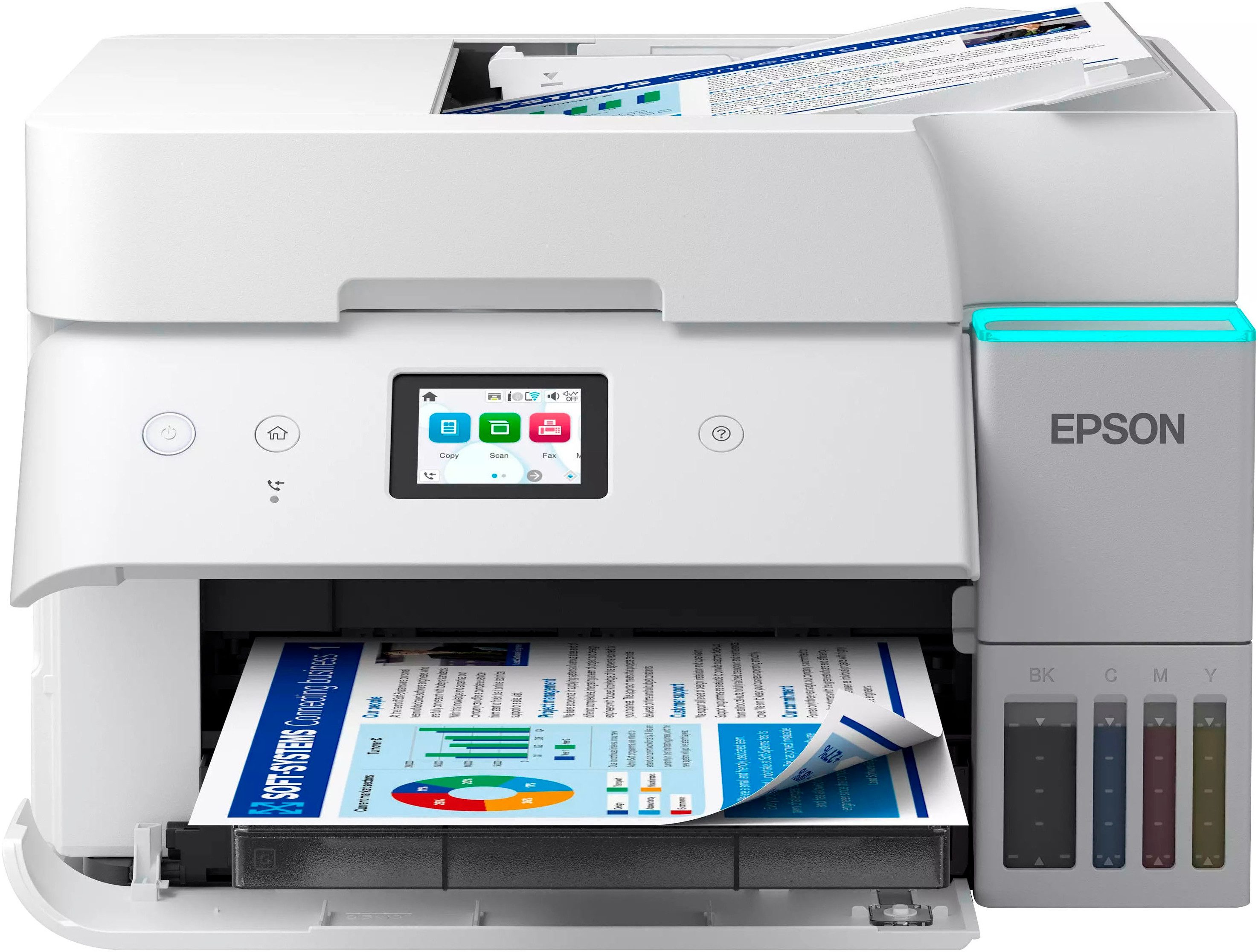 Epson EcoTank ET-4956 Multifunktionsdrucker, (LAN (Ethernet), WLAN (Wi-Fi), Wi-Fi Direct)