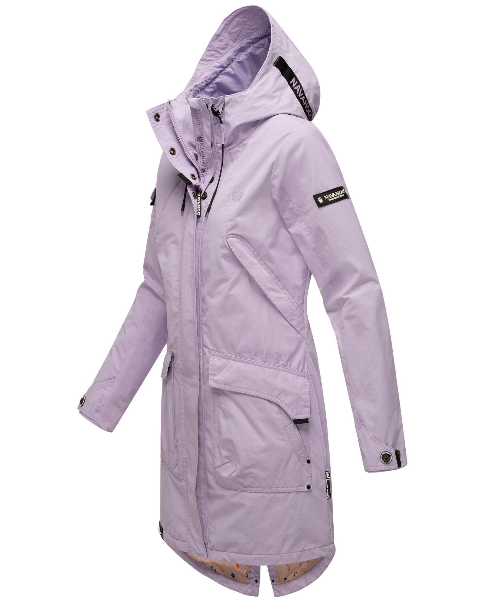 Navahoo Outdoorjacke "Pfefferschote", mit Kapuze, moderne Damen Übergangsja günstig online kaufen