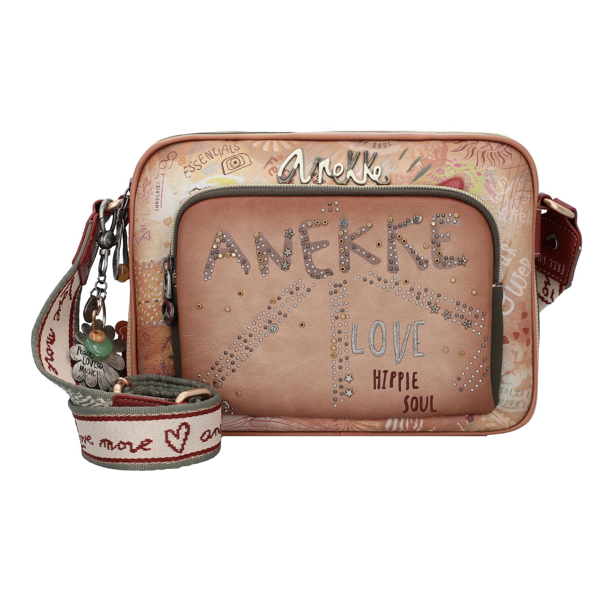 Anekke Umhängetasche Flower, Polyurethan