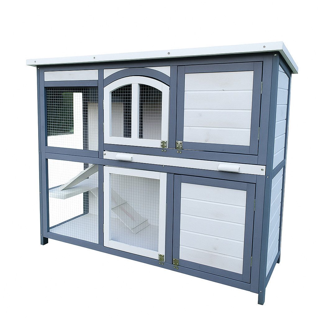 BruKa Kleintierstall Hasenstall POLLY Kleintiergehege Kaninchenstall Käfig, günstig online kaufen