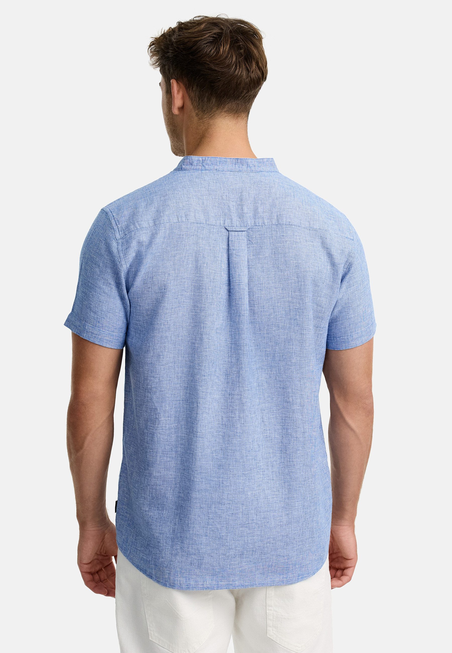 Indicode Kurzarmhemd Herren INHelmer Herrenhemd Kurzarm Kurzarm-Hemd in modernem und lässigem Schnitt