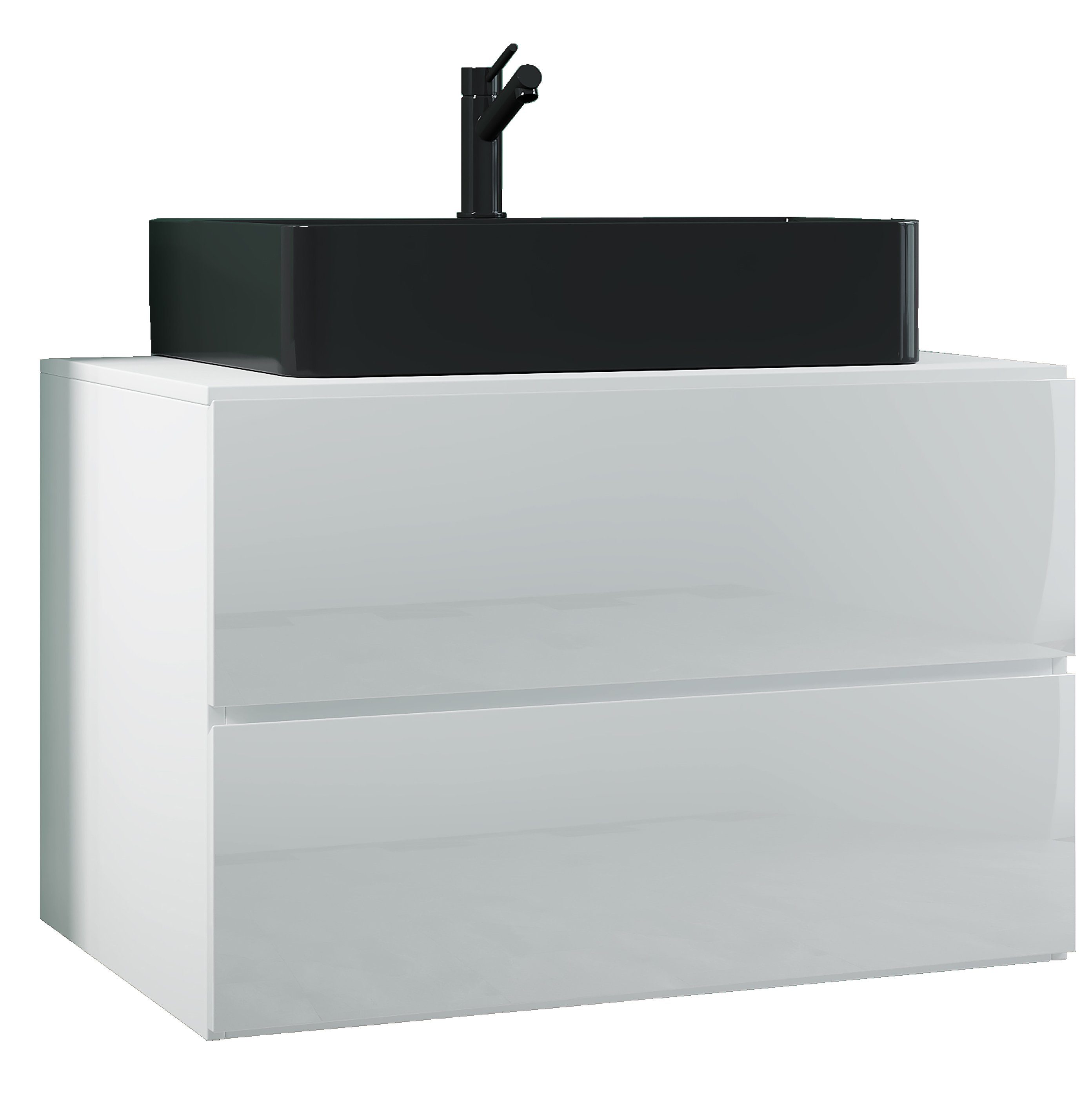 VCM Waschtisch 2-tlg. Waschplatz Waschtisch Lendas S Schublade BL günstig online kaufen