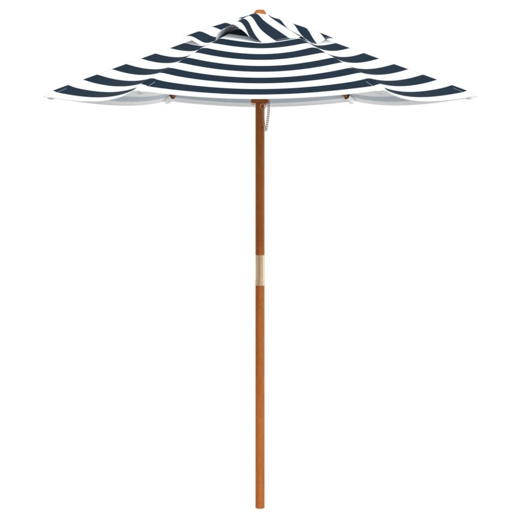 vidaXL Sonnenschirm Sonnenschirm für Kinder mit Holzmast Ø120x140 cm