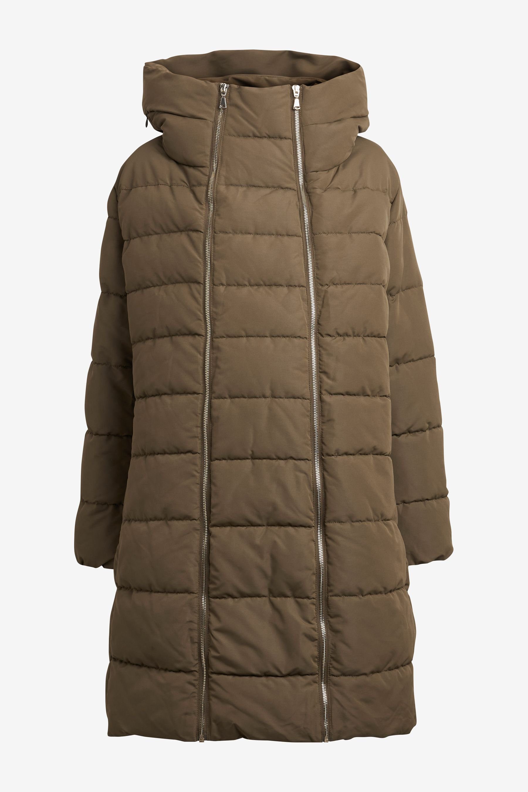 Next Umstandsjacke Wattierter Mantel mit RV-Einsatz, Umstandsmode (1-St)