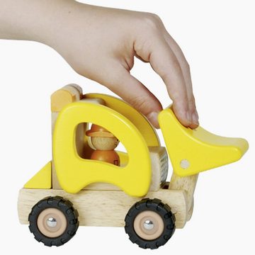 goki Spielzeug-Radlader Radlader Gelb, (1-tlg), mit beweglichem Schaufelarm