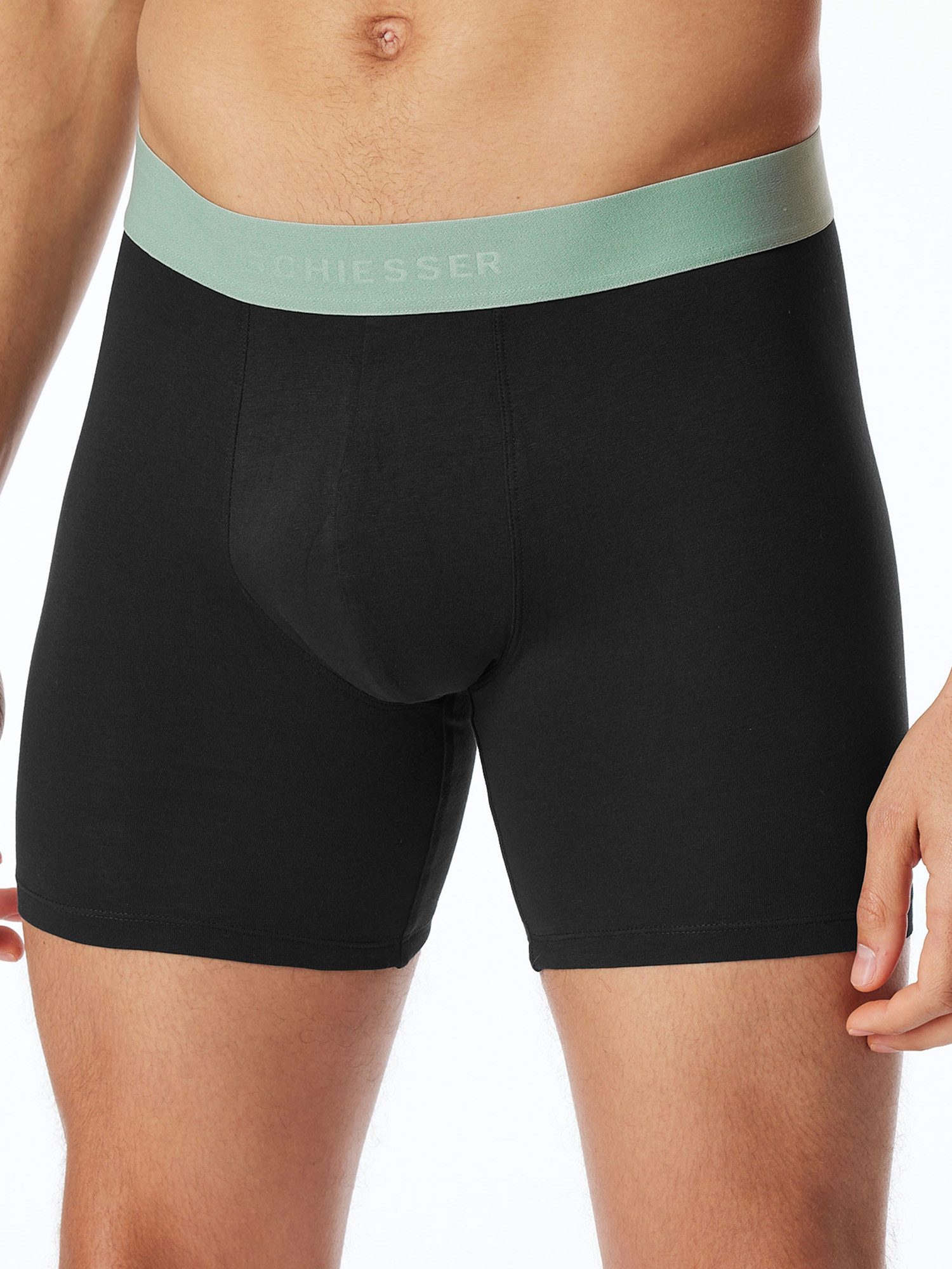 Schiesser Trunk 955 (2-St) Retro-Boxer retroshorts boxershorts