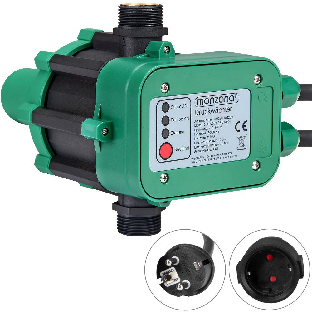 monzana Wasserpumpe, Druckschalter mit Kabel 10 günstig online kaufen