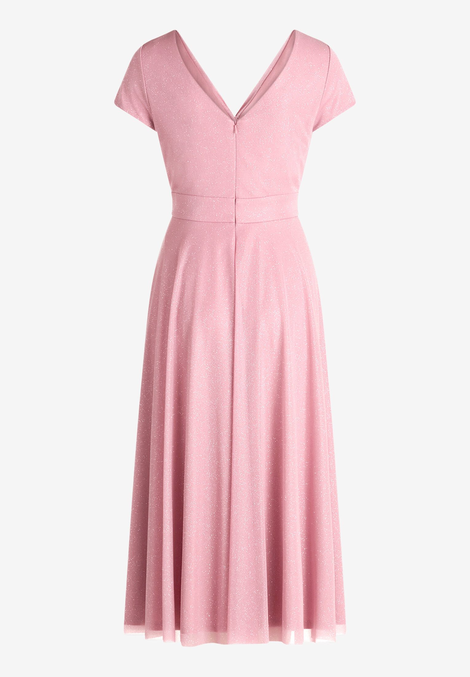 Vera Mont Cocktailkleid Damen im Glitzer-Look Stoff