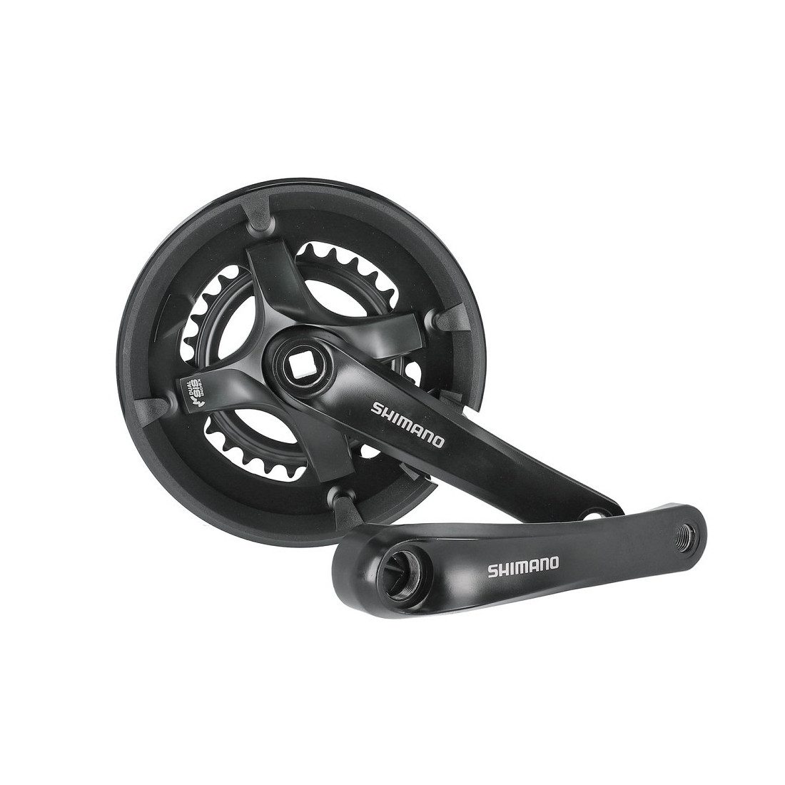 Fahrradkurbel Kurbelgarnitur TY501 46/30 170mm FCTY501 4-kant 7/8-fach mit KSS
