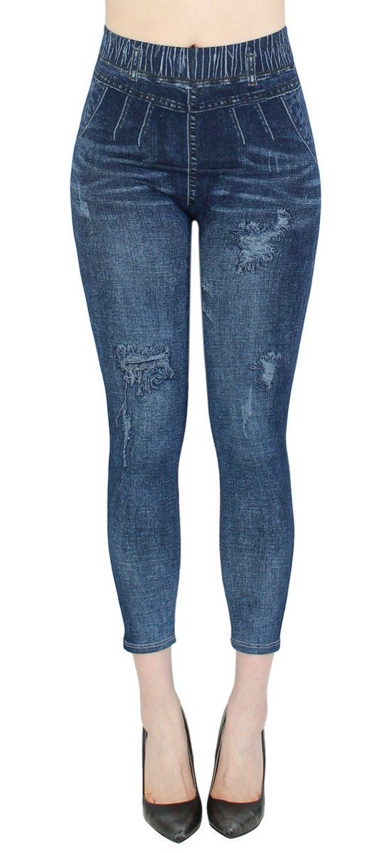 dy_mode 7/8-Jeggings Damen 7/8 Leggings Jeans günstig online kaufen