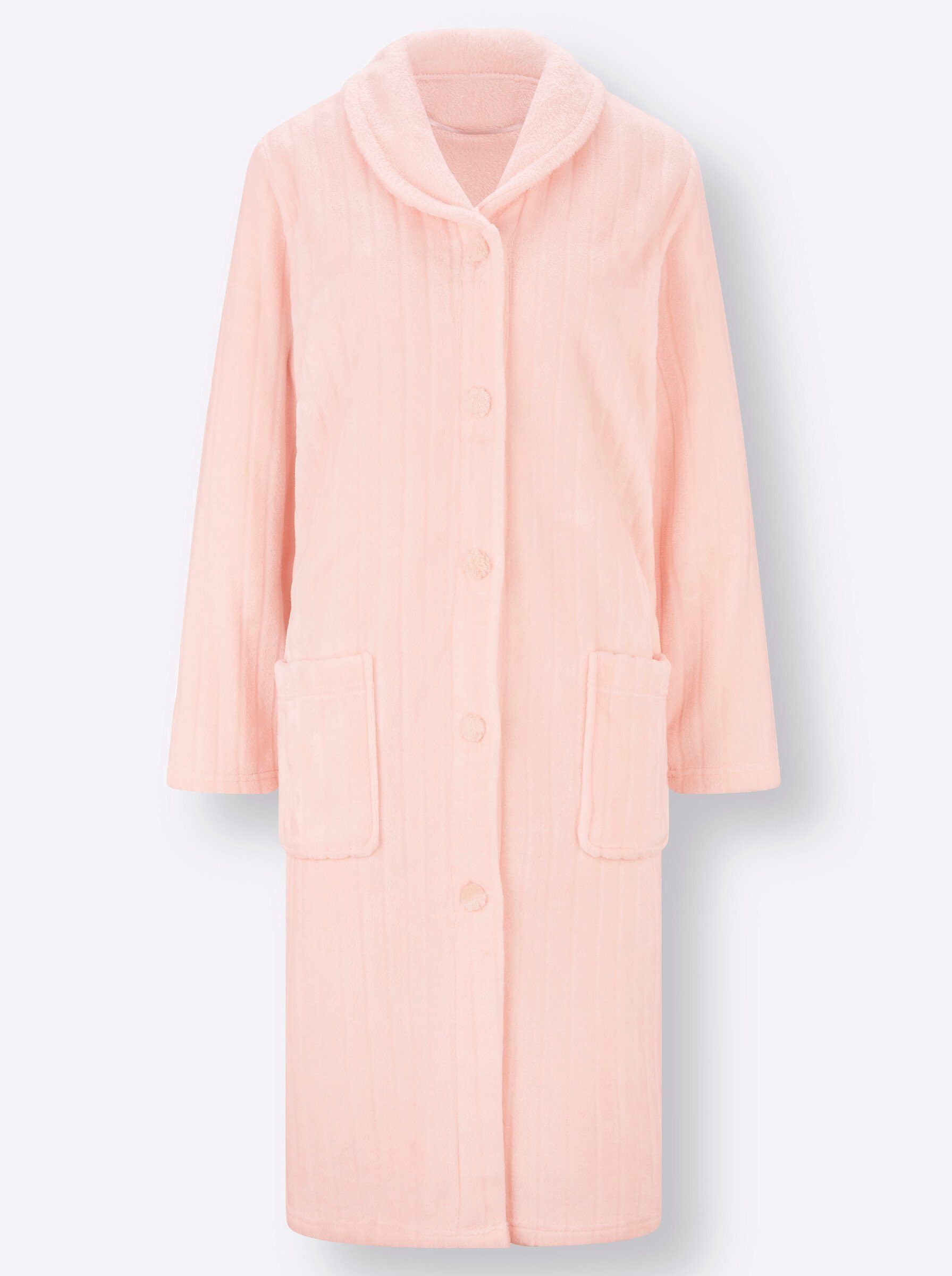 comtessa Morgenmantel Morgenmantel Langarm, Polyester, Fleece