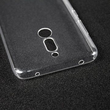 CoverKingz Handyhülle Xiaomi Redmi 8A Handyhülle Silikon Case Schutzhülle Cover Schale Klar