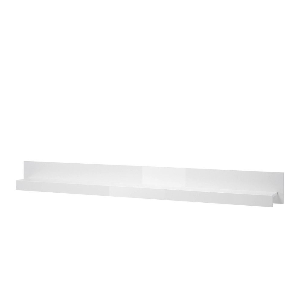 Lomadox Wandregal COGO-61, Wandboard Bücherregal Regal 217cm breit weiß