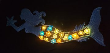 Provance Dekofigur Meerjungfrau LED Beleuchtung