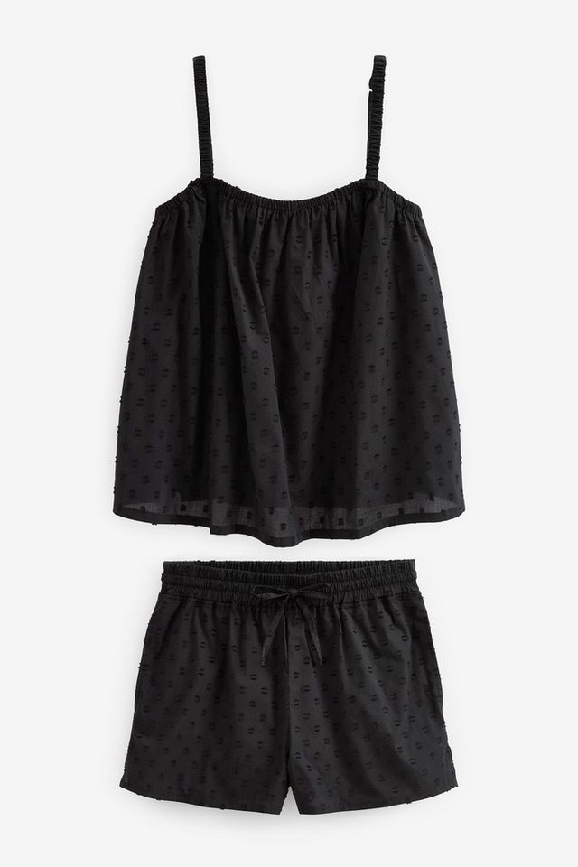 Next Pyjama Baumwoll-Schlafanzug mit Trägertop und Shorts (2 tlg)
