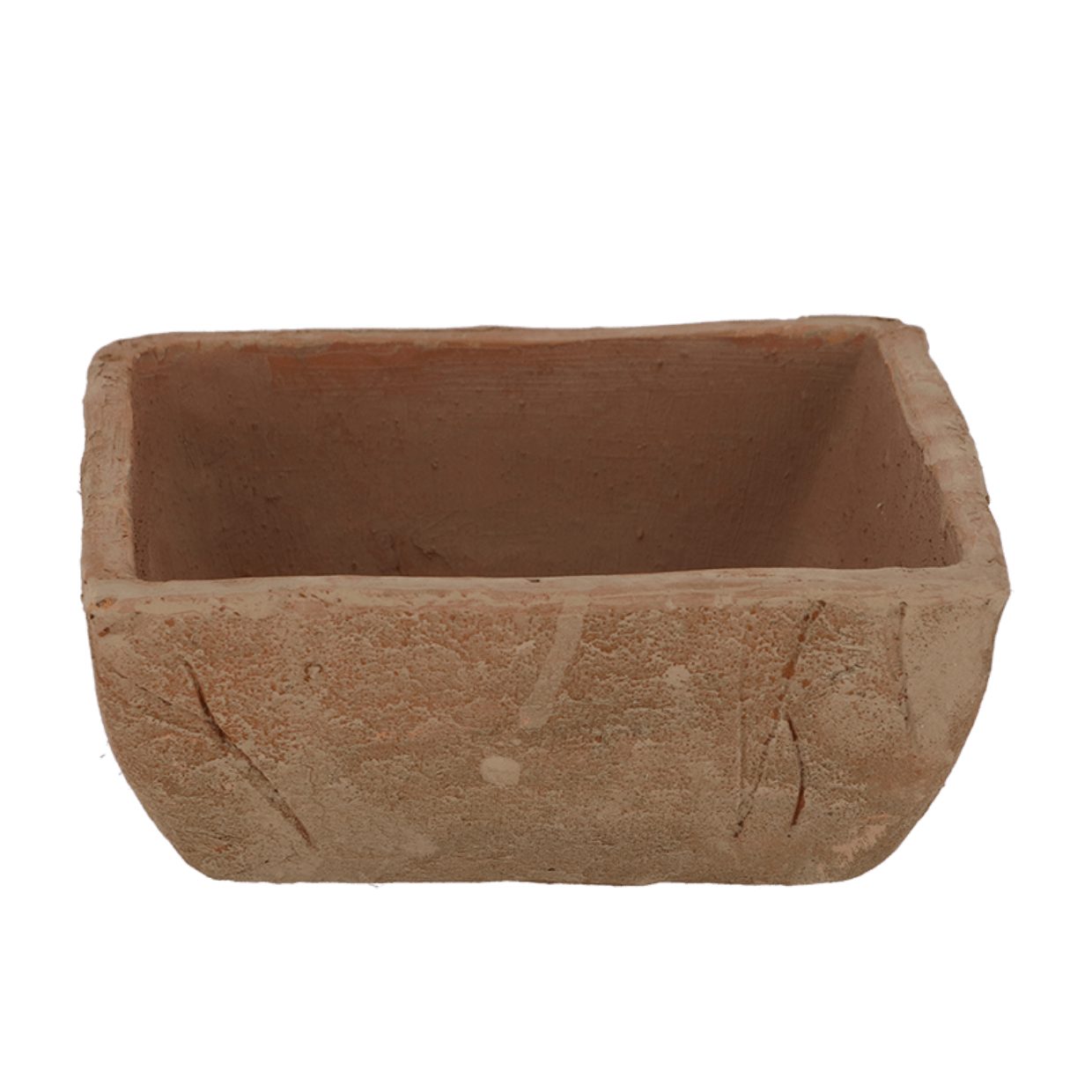 Übertopf Aged Terracotta Blumentopf größerer Übertopf Umtopf Pflanzen Garten