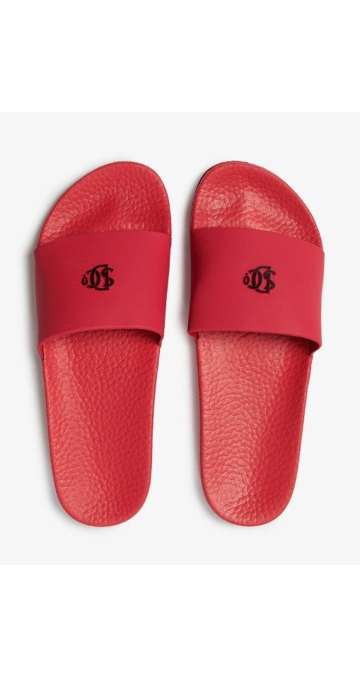Superdry SD & CO POOL SLIDE FLARE RED/BLACK Sandale